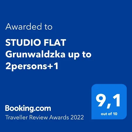 Flat Grunwaldzka Up To 2persons+1 Breslavia